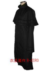 黒いオーダーメイド衣装製作例