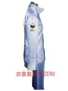 白い海軍制服風衣装製作事例