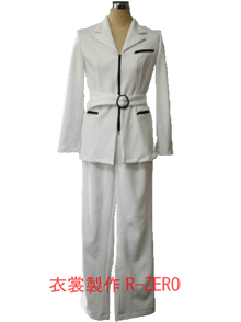 オーダーメイド白スーツ製作事例