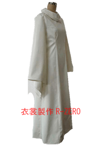 キャラクター系白いワンピース衣装製作例