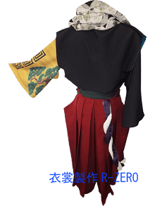 袴タイプ・オリジナルよさこい衣装製作例